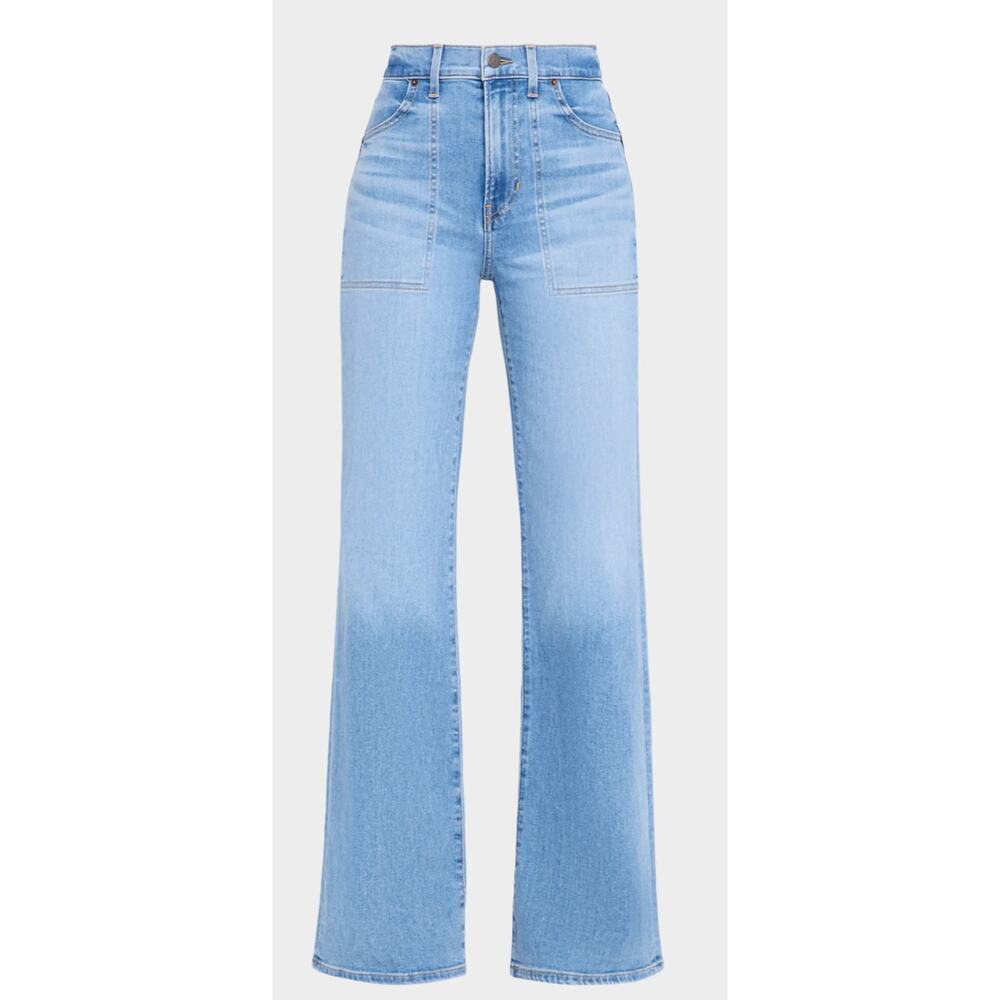 Veronica Beard Crosbie Wide Leg High Rise Ladies Jeans Size 25